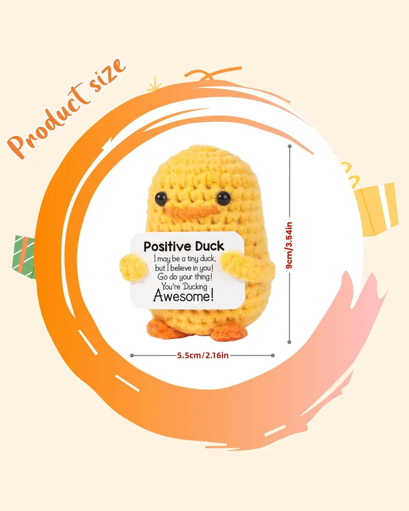 Crochet Positive Duck