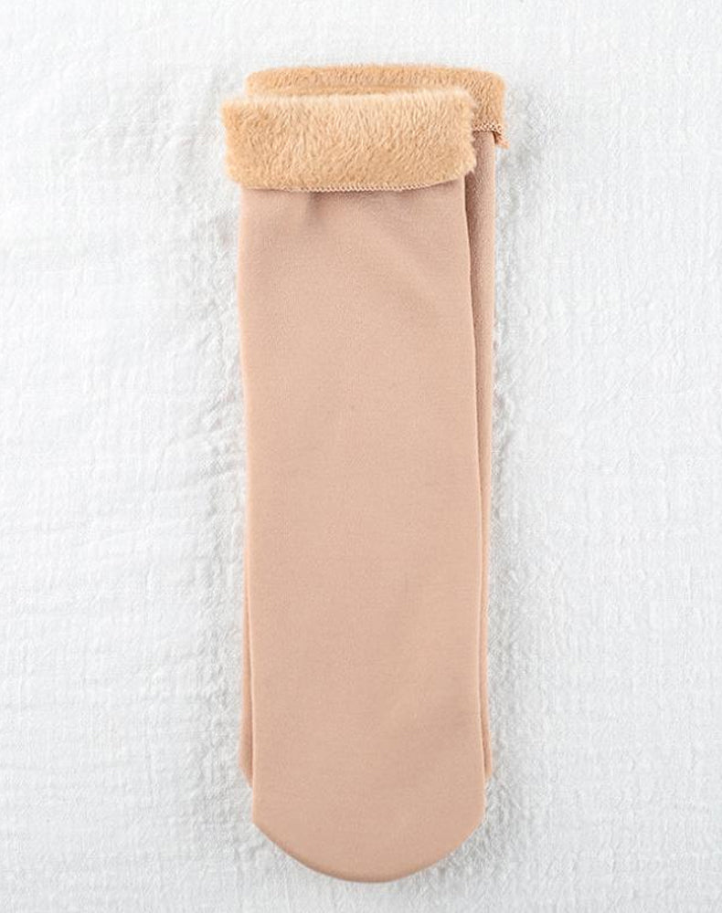 Winter soft plush floor socks
