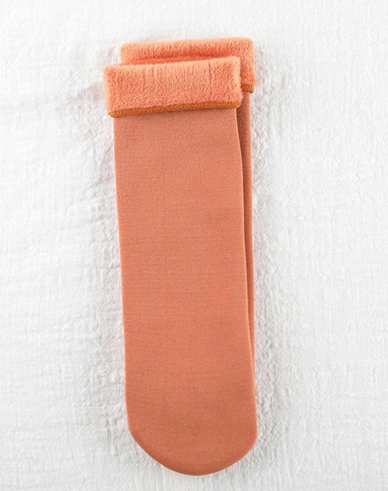 Winter soft plush floor socks