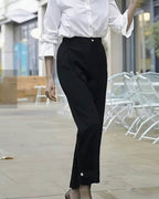 Stylish Pleated Tapered Daily Pants